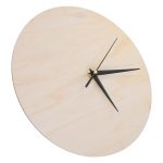Wooden Clock Face Blank Diy Wooden Decorative Wall Clock Panel No Batteries Included Retro Minimalist Decorative Items