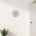Wooden Clock Face Blank Diy Wooden Decorative Wall Clock Panel No Batteries Included Retro Minimalist Decorative Items