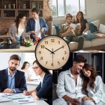 Round Wood - Grain Decor Wall Clock, Tree - Ring Pattern (Batteries Not Included), 10-16 Inches