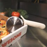 Dexter-Russell 4" Pizza Cutter, P177A-4PCP | SANI-SAFE Series, Stainless Steel Blade with Slip-Resistant Polypropylene Handle | Heavy-Duty Rotary Cutter for Pizza, Pastry & More | Made in USA