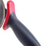 Mercer Culinary Millennia Pizza Cutter with Red Handle, 4 Inch Wheel, Stainless Steel