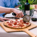 Ooni Professional Pizza Cutter Wheel - Ø4.4″ Blade - Classic Stainless Steel Pizza Wheel Cutter with Green Handle