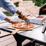 Ooni Professional Pizza Cutter Wheel - Ø4.4″ Blade - Classic Stainless Steel Pizza Wheel Cutter with Green Handle