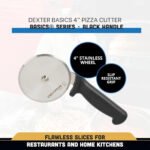 Dexter Russell P94ZZA-4 Basics (31631) Pizza Cutter, 4", Stain-Free, High-Carbon Steel and Black Plastic Handle‍‌‌‌‌‍‌‌‍‌‌‌‌‍‌‌‌‌‍‌‌‍‌‌‌‌‍‌‌‌‍‌‌‌‍‌‌‍‌‌‌‍‌‌‌‌‍